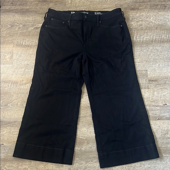 J.Crew Re-96-BLK ‘96 Low Rise Denim Trouser 104046 Size...